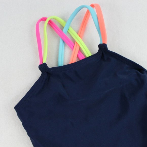 Wonder Nation One Piece Swimsuit Baby Girl 12M - Picture 2 of 7